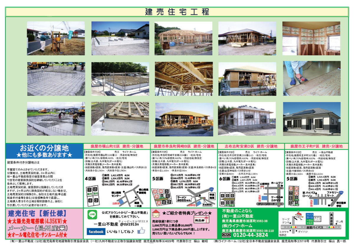 ３月　建売・賃貸情報