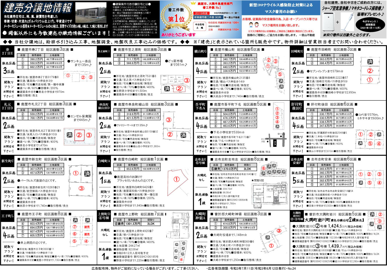 6月12日　大隅地区