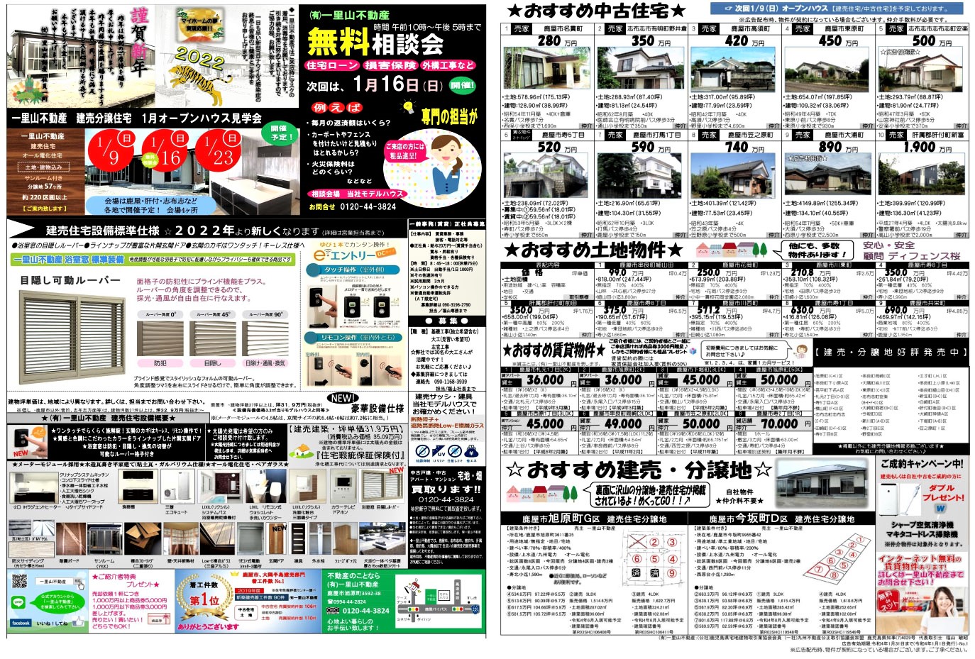 1月1日 保存版☆分譲地