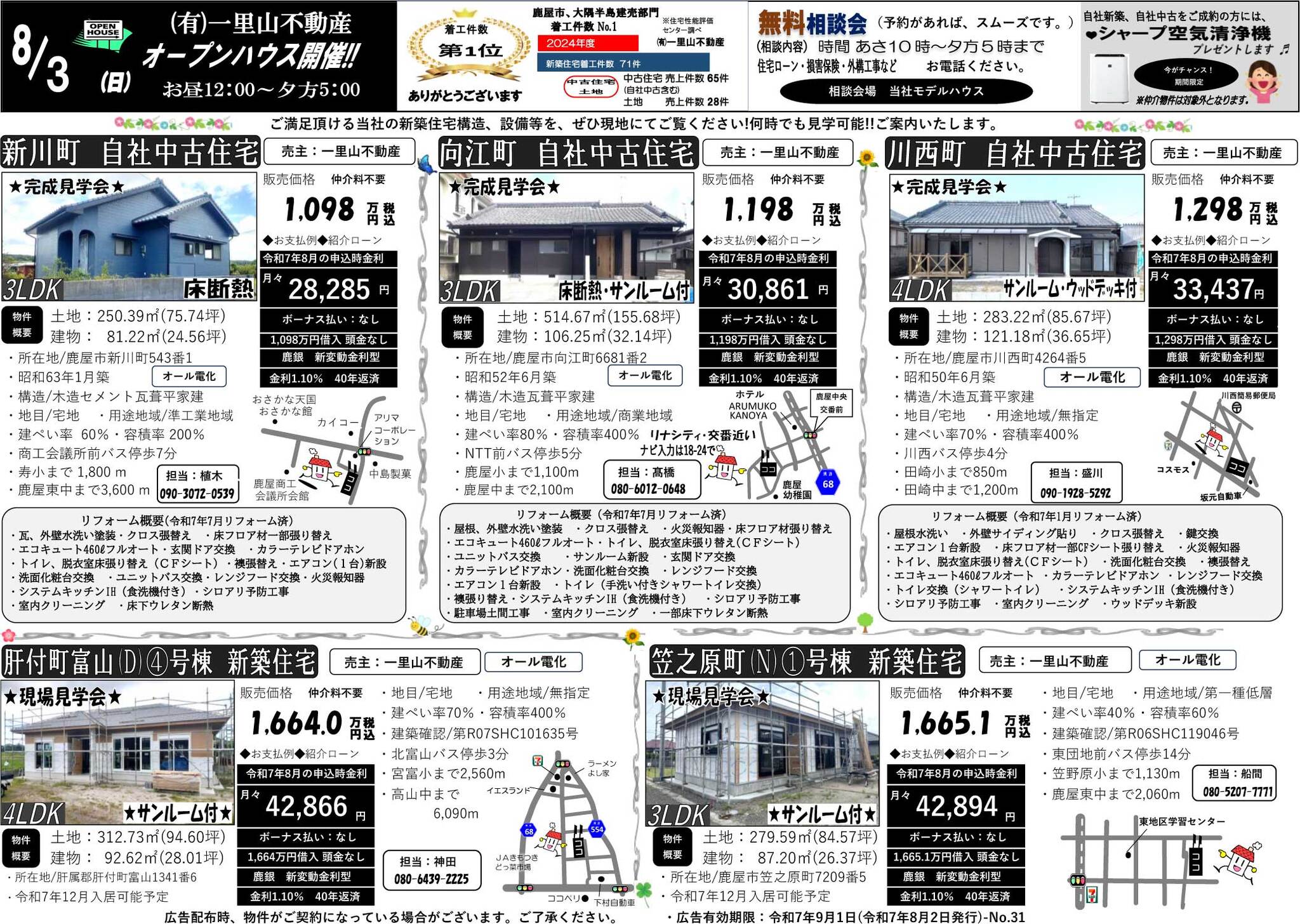 8月2日　大隅地区