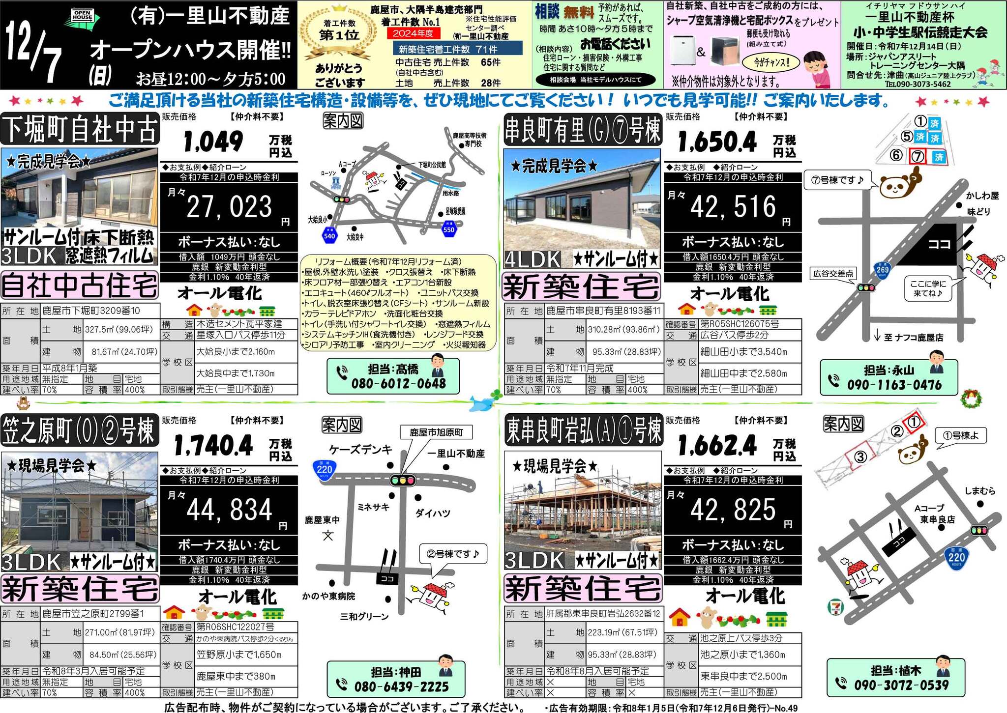 12月7日　大隅地区