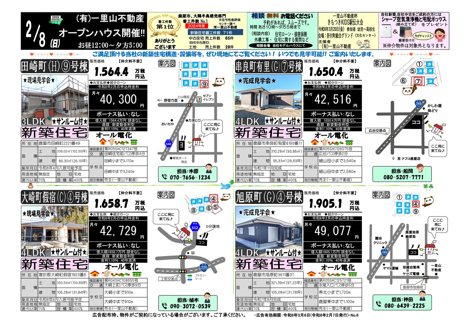 2月8日　大隅地区